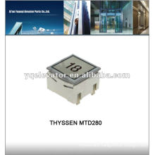 THYSSEN elevator touch button MTD280 Thyssen elevator push button